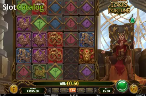 Скрин4. Tales of Asgard Loki's Fortune слот