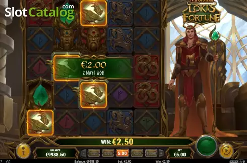 Скрин6. Tales of Asgard Loki's Fortune слот