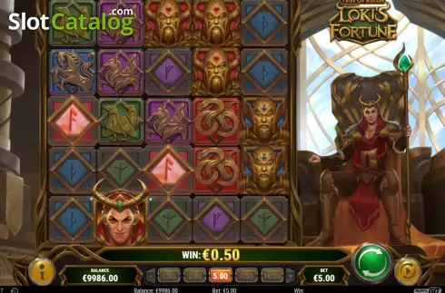 Скрин7. Tales of Asgard Loki's Fortune слот