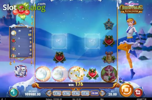 Скрин6. Moon Princess Christmas Kingdom слот