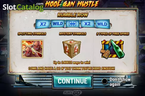Скрин2. Hooligan Hustle слот