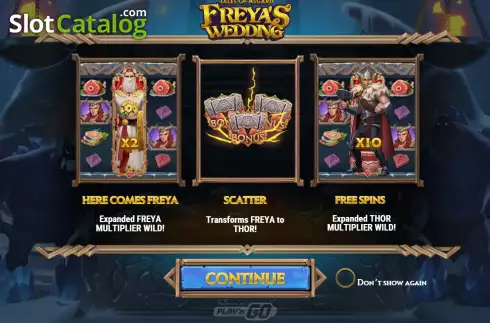 Скрин2. Tales of Asgard Freya's Wedding слот