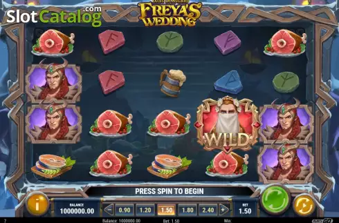 Скрин3. Tales of Asgard Freya's Wedding слот