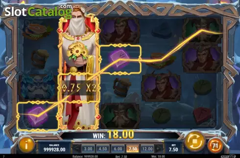 Скрин7. Tales of Asgard Freya's Wedding слот