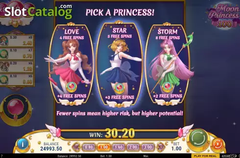 Скрин7. Moon Princess 100 слот