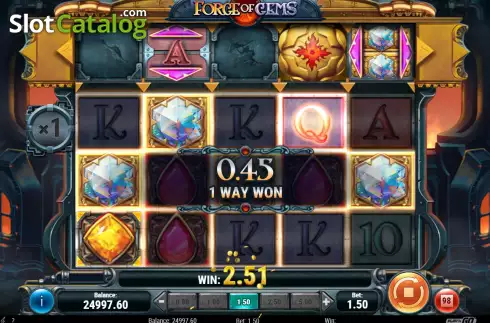 Скрин4. Forge of Gems слот