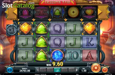 Скрин9. Forge of Gems слот