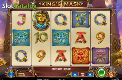 Скрин3. King's Mask слот