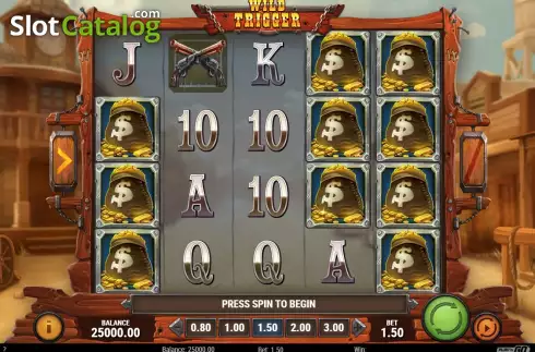 Скрин3. Wild Trigger слот