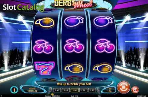 Скрин3. Derby Wheel слот