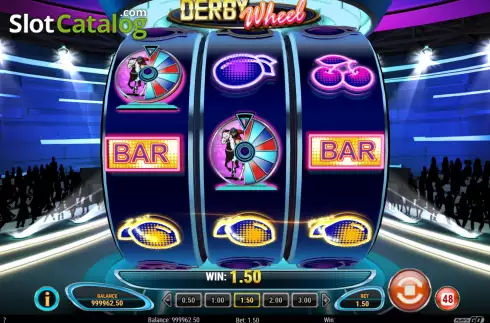 Скрин4. Derby Wheel слот