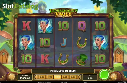 Скрин3. Leprechaun's Vault слот