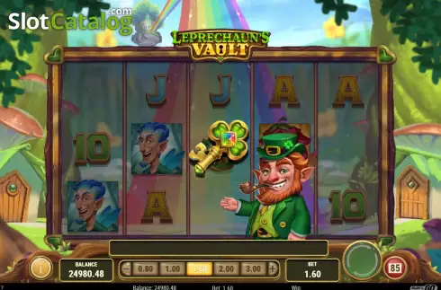 Скрин5. Leprechaun's Vault слот