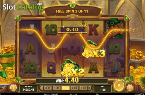 Скрин9. Leprechaun's Vault слот