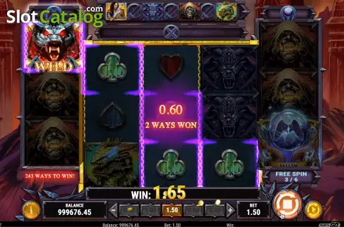 Скрин7. Dio Killing The Dragon слот