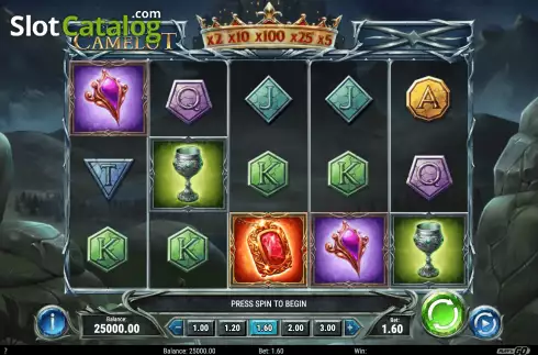 Скрин4. Clash of Camelot слот