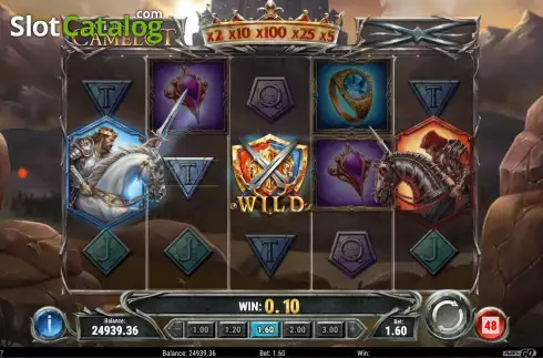 Скрин6. Clash of Camelot слот