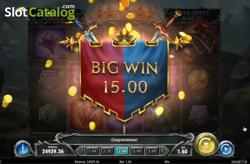 Скрин8. Clash of Camelot слот
