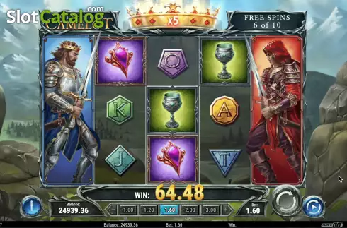 Скрин9. Clash of Camelot слот