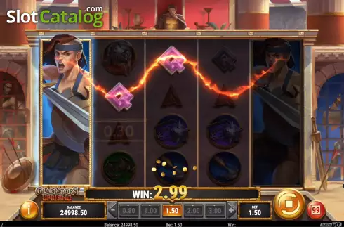 Скрин5. Game of Gladiators Uprising слот