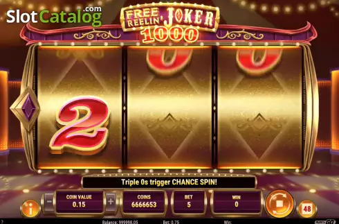 Скрин4. Free Reelin Joker 1000 слот