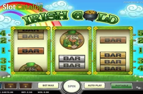 Скрин2. Irish Gold (Play'n Go) слот