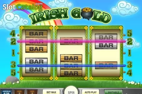 Скрин3. Irish Gold (Play'n Go) слот