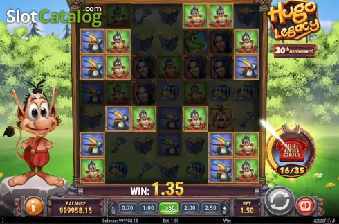 Скрин4. Hugo Legacy слот