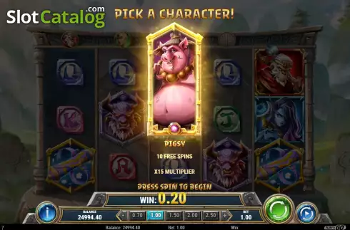 Скрин7. Monkey: Battle for the Scrolls слот