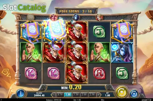 Скрин9. Monkey: Battle for the Scrolls слот