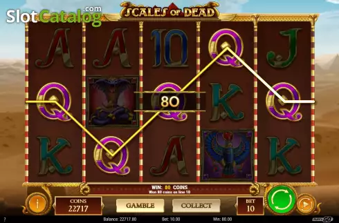 Скрин8. Scales of Dead слот
