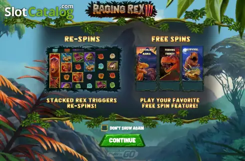 Скрин2. Raging Rex 3 слот