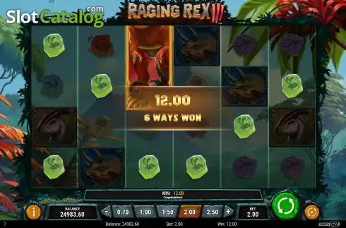 Скрин6. Raging Rex 3 слот