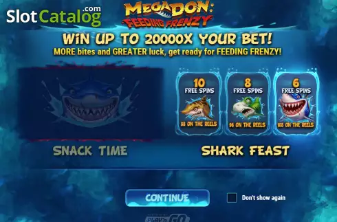 Скрин2. Mega Don Feeding Frenzy слот