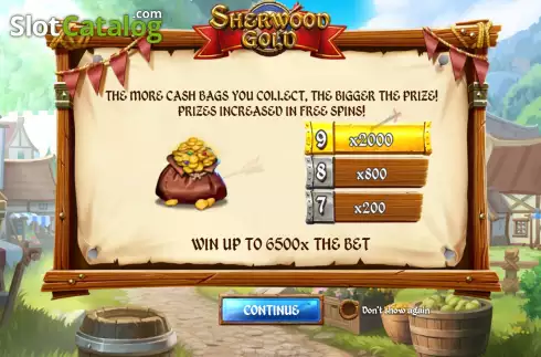 Скрин2. Sherwood Gold слот