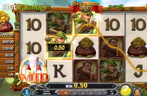 Скрин4. Sherwood Gold слот