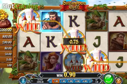 Скрин5. Sherwood Gold слот