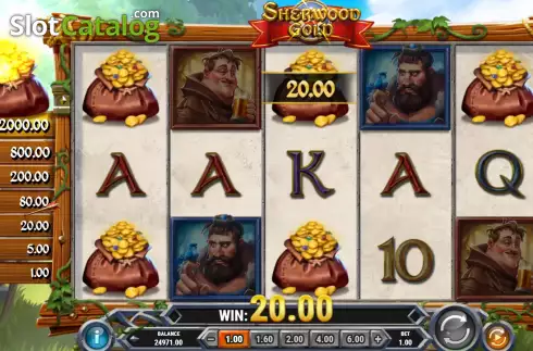 Скрин6. Sherwood Gold слот