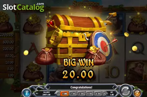 Скрин7. Sherwood Gold слот