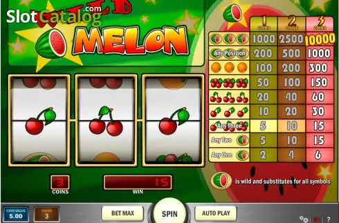Скрин3. Wild Melon слот