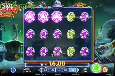Скрин4. Invading Vegas Las Christmas слот