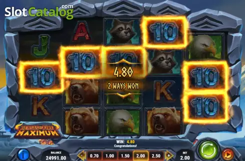Скрин3. Beasts of Fire Maximum слот