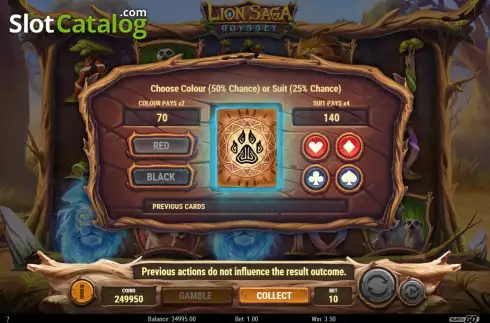 Скрин6. Lion Saga Odyssey слот