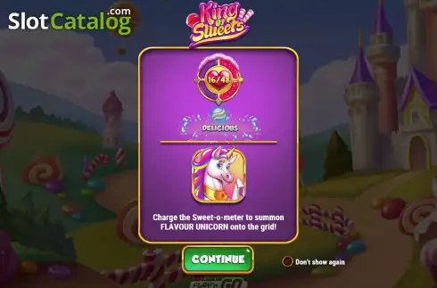 Скрин2. King of Sweets слот