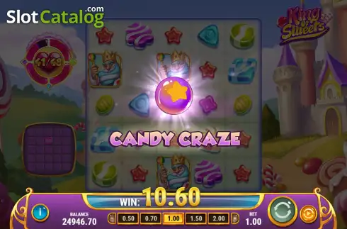 Скрин6. King of Sweets слот
