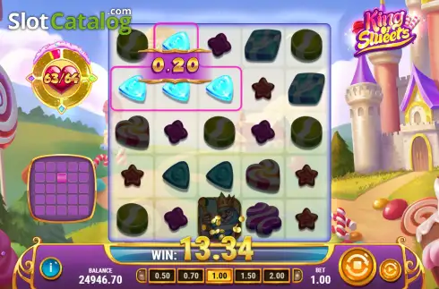 Скрин9. King of Sweets слот