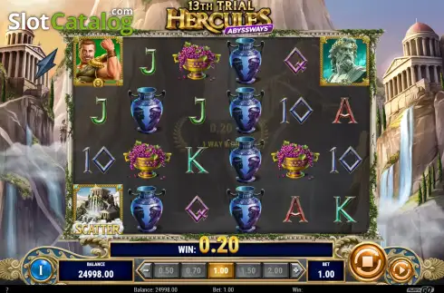 Скрин4. 13th Trial Hercules Abyssways слот