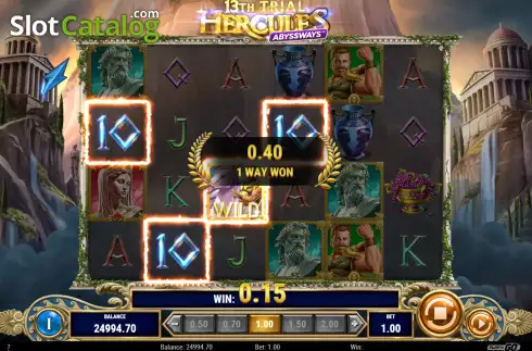 Скрин6. 13th Trial Hercules Abyssways слот