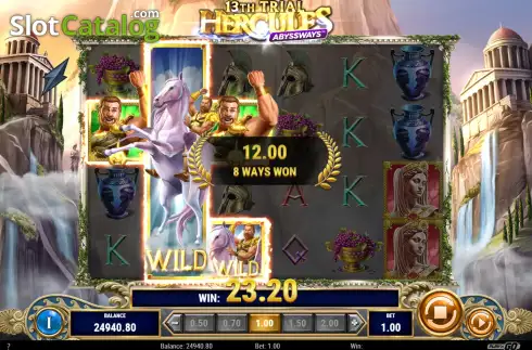 Скрин7. 13th Trial Hercules Abyssways слот