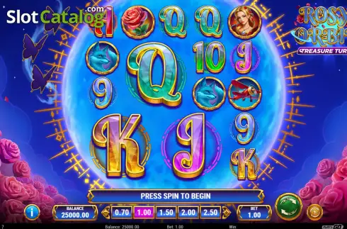 Скрин2. Rosy Orbit Treasure Turn слот